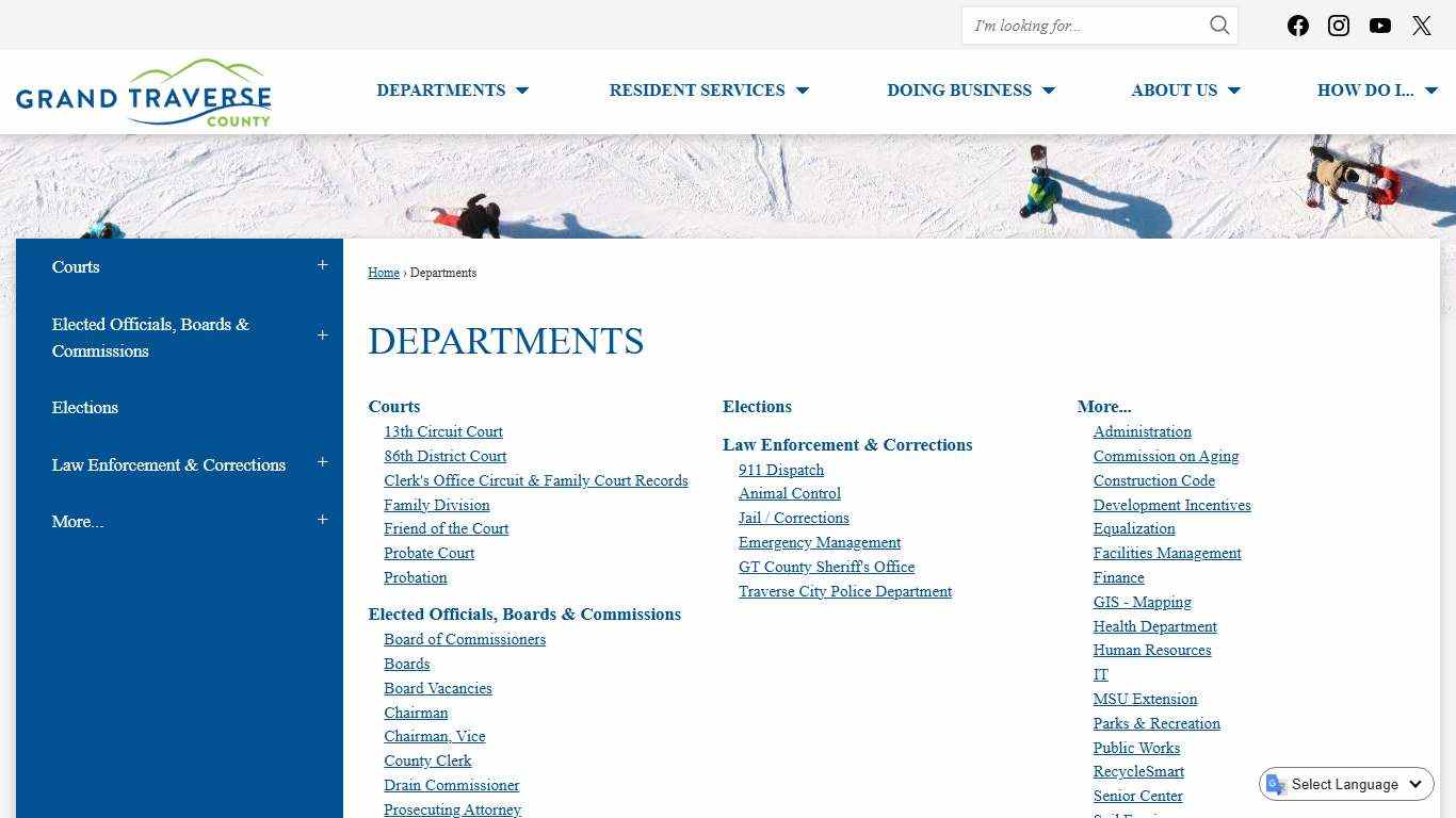 Departments | Grand Traverse County, MI
